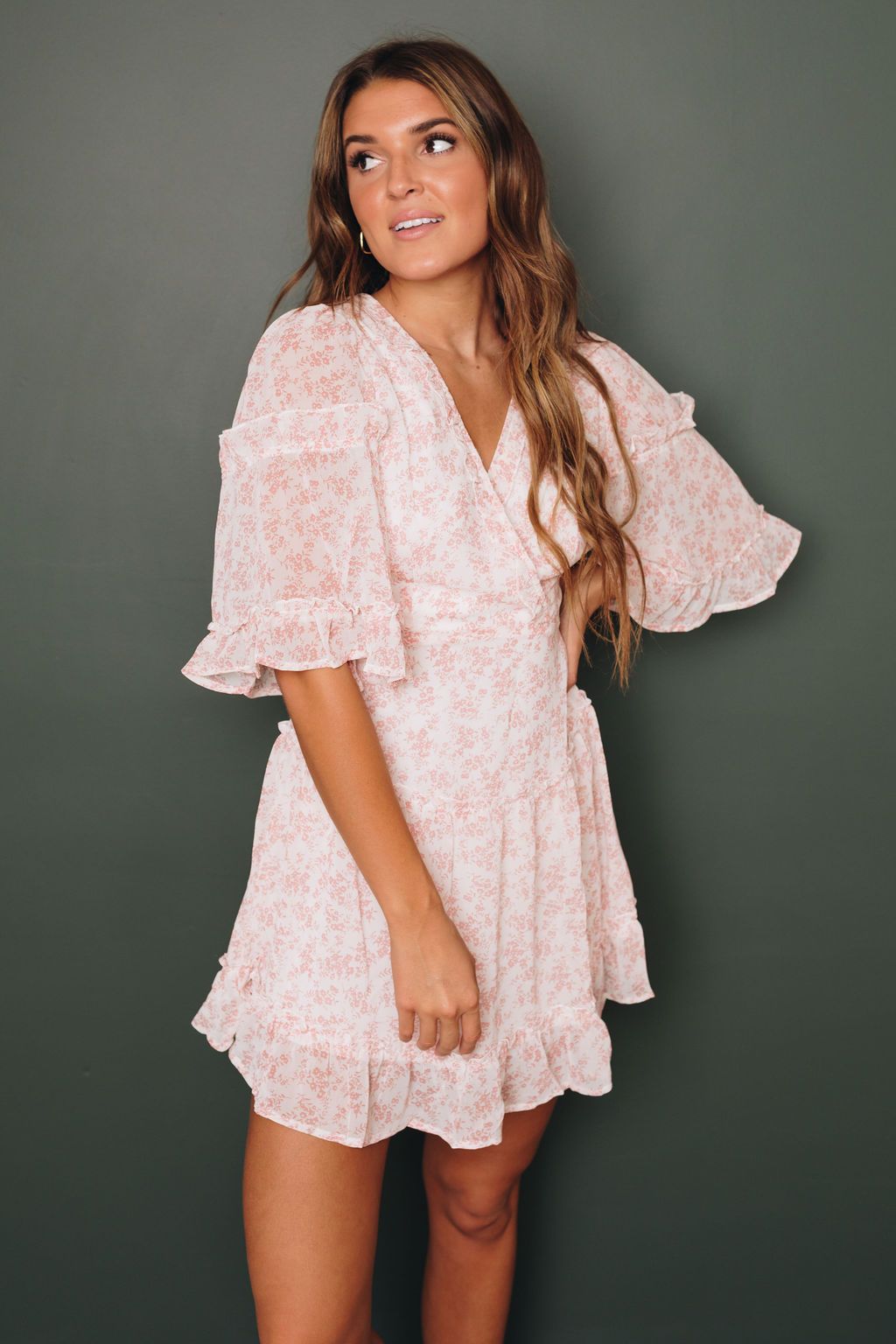 Dalia Floral Print Dress