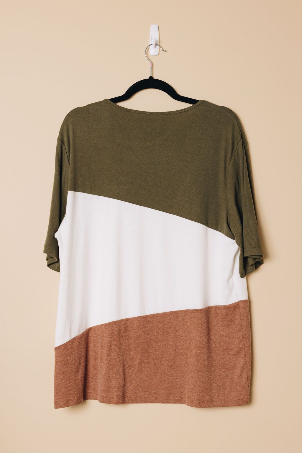 Plus Size - Santa Barbara Color Block Tee