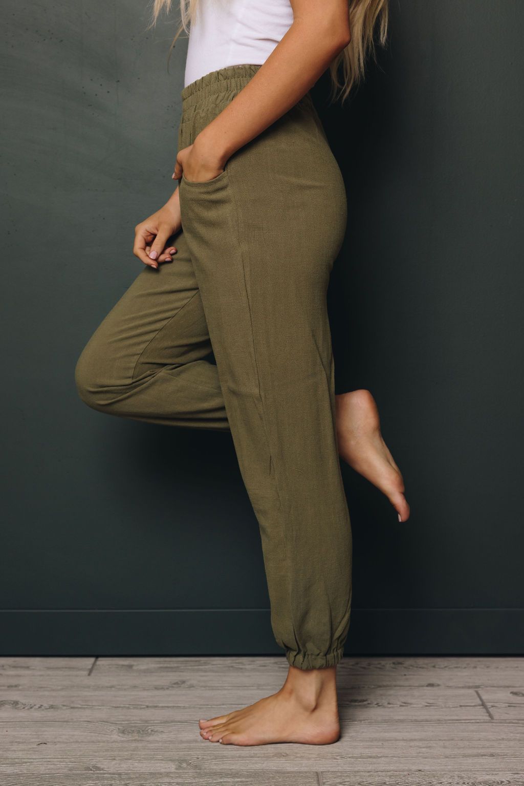 Ronnie Linen Joggers