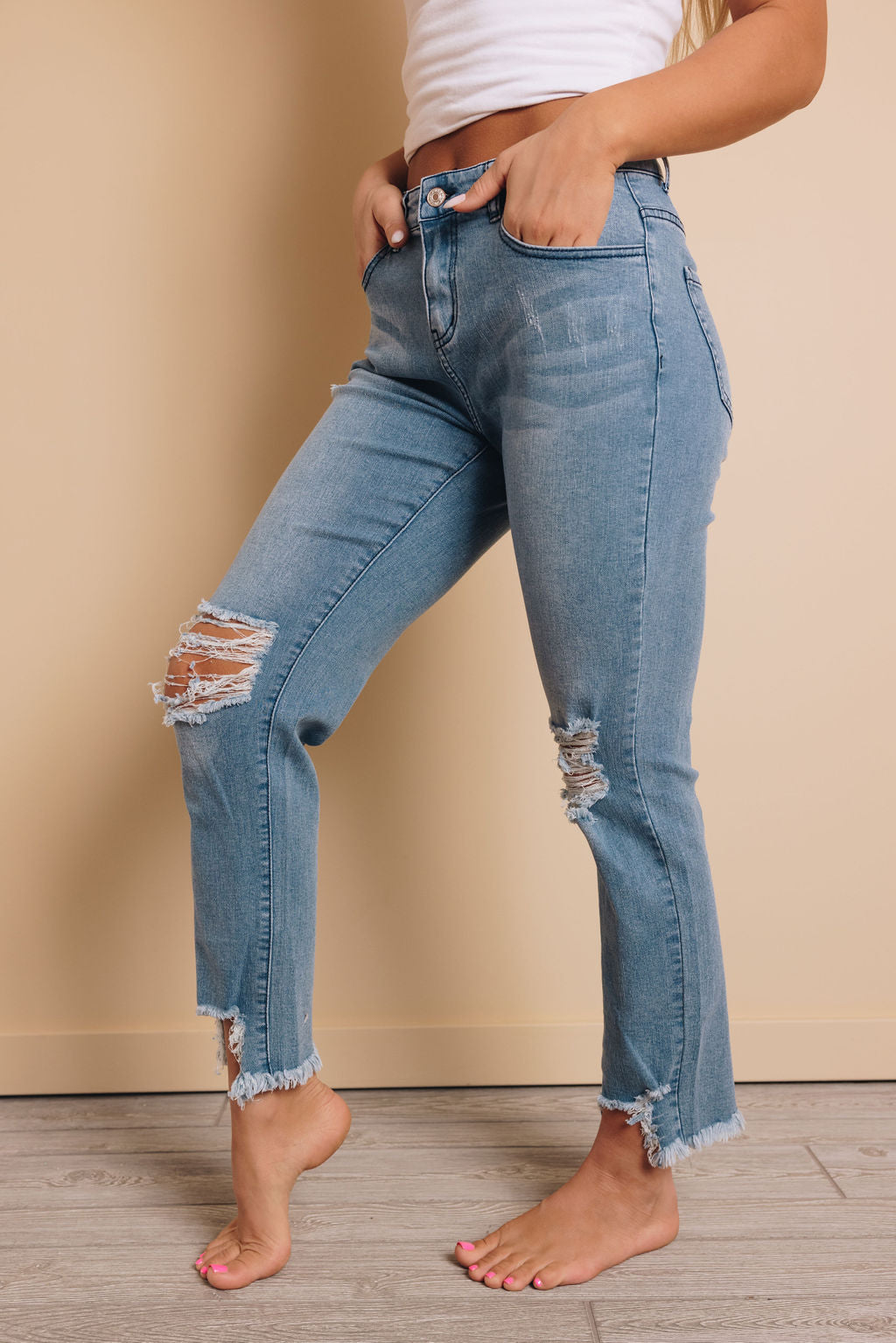 High Tide Distressed Denim