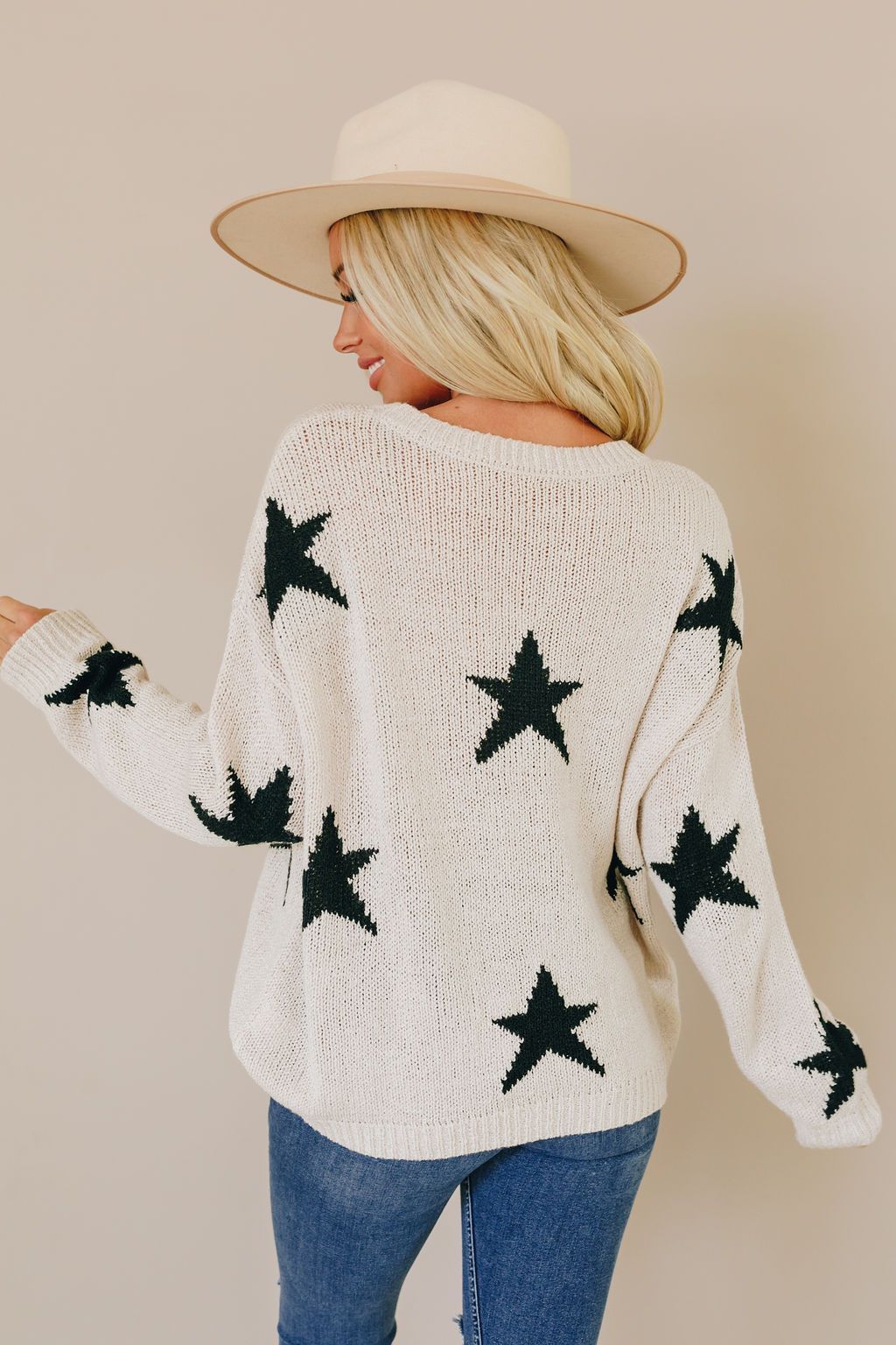 Gigi Knit Star Sweater