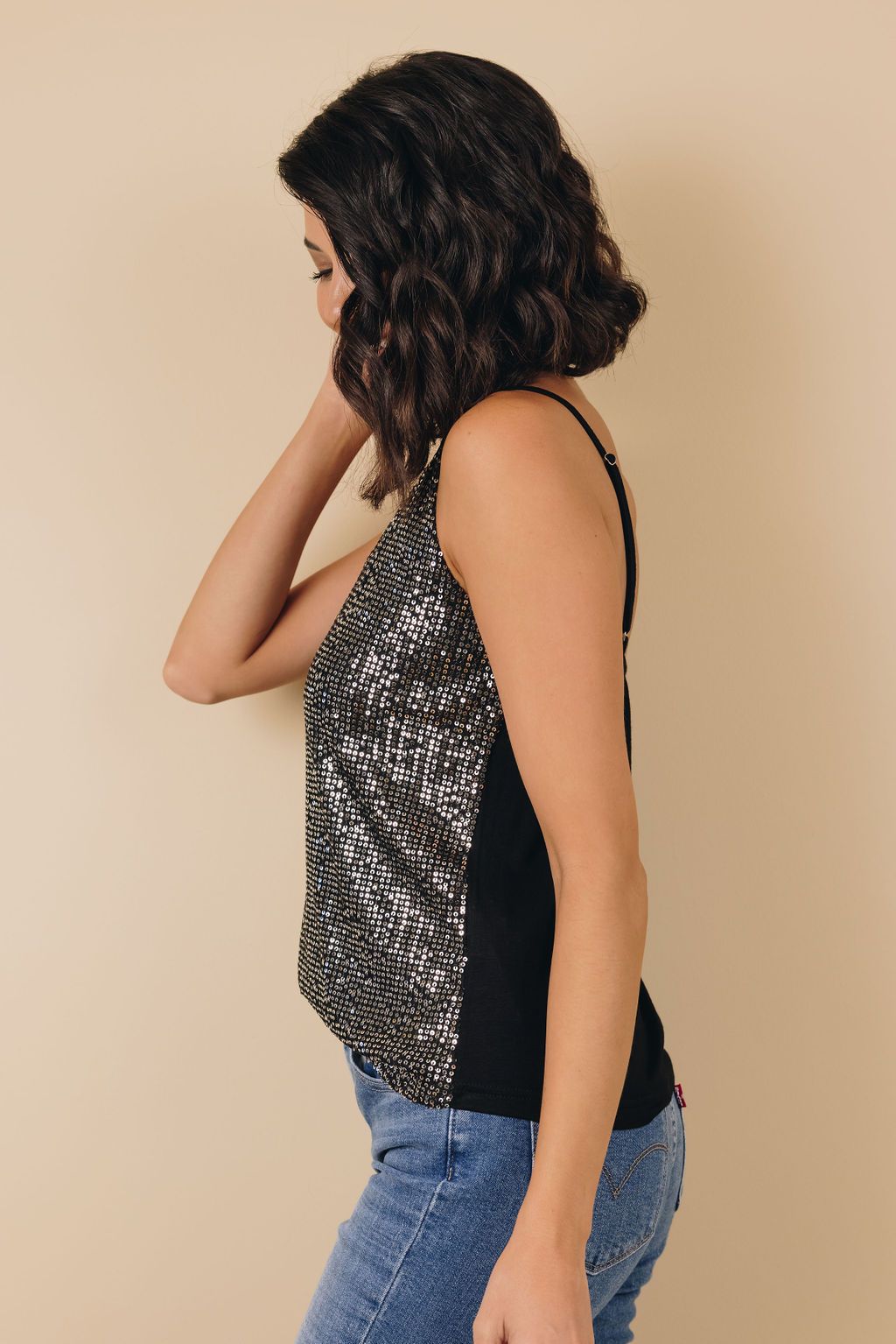 Treat Me Right Sequin Tank