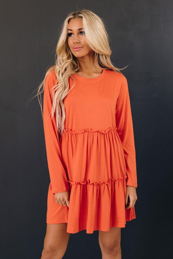Hartford Ruffle Midi Dress