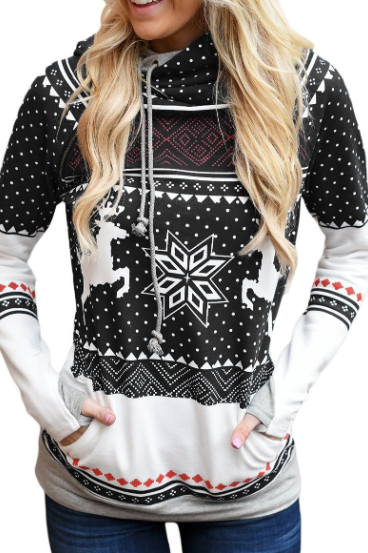 Sleigh Ride Double Hooded Sweater