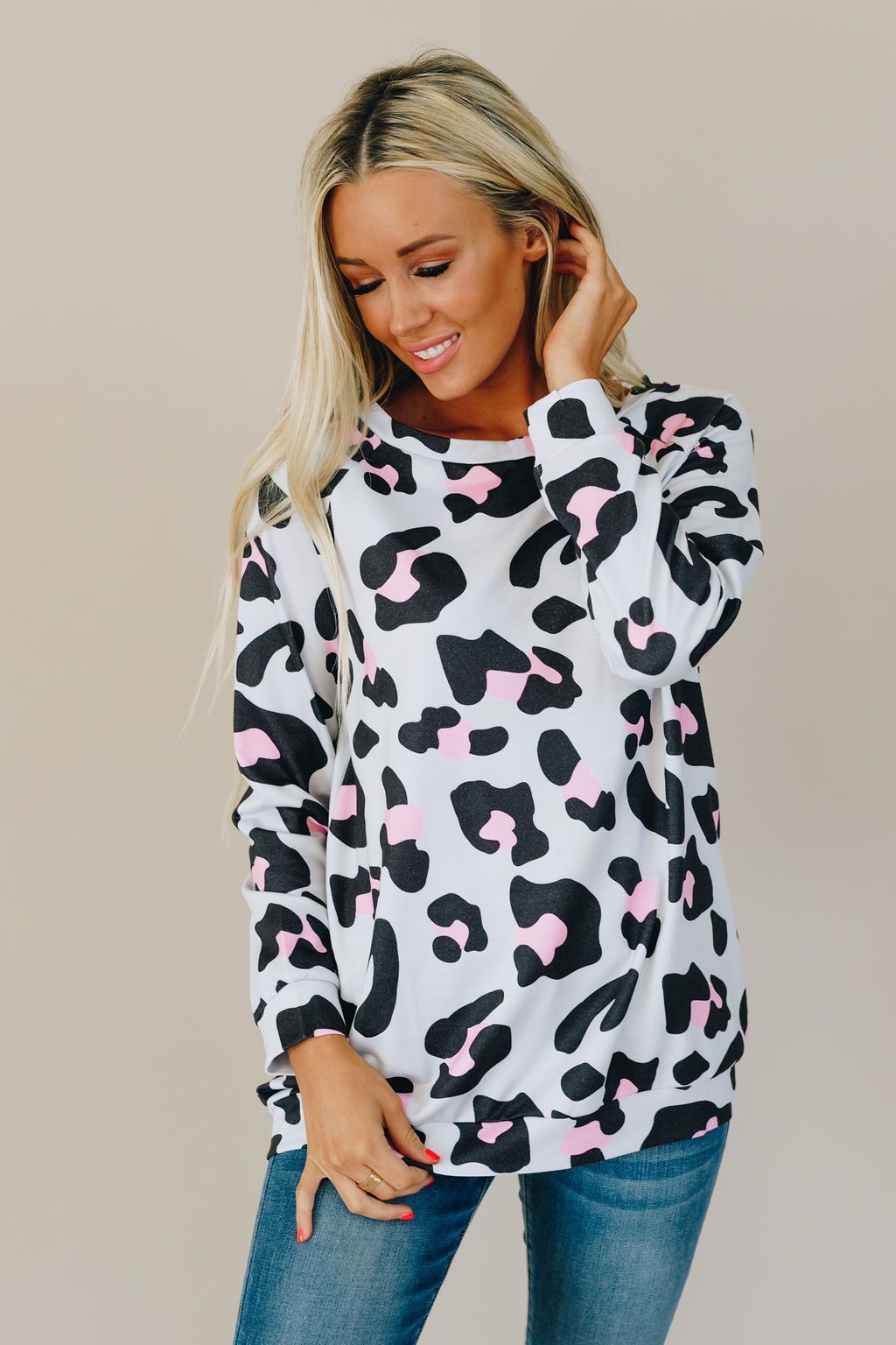 Cheetah Girl Pullover