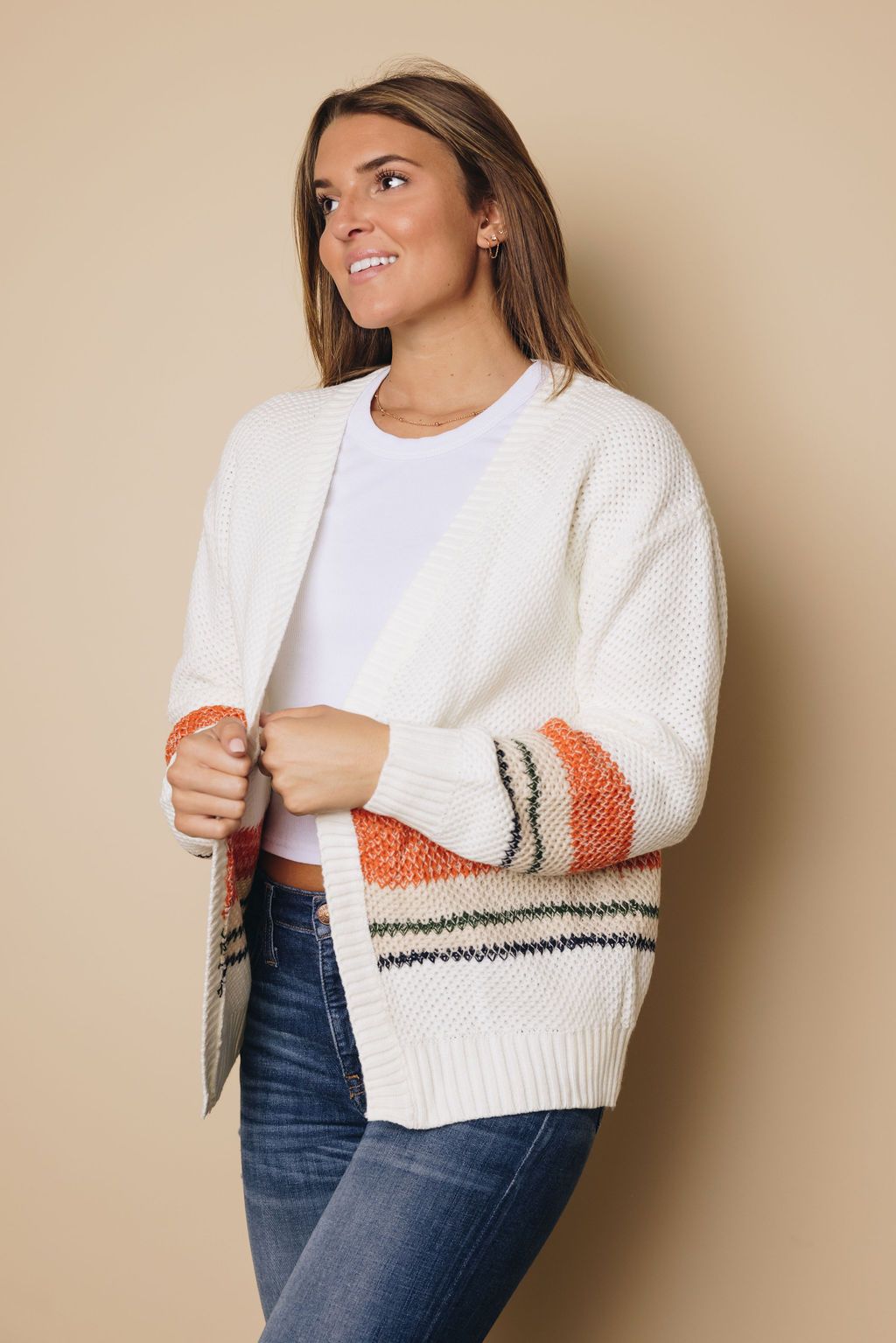 Glenna Open Front Cardigan