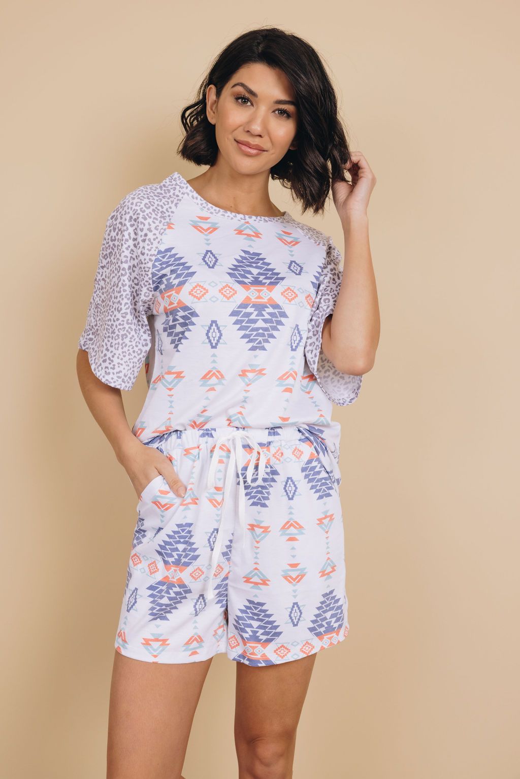 Havasu Aztec + Leopard Lounge Set