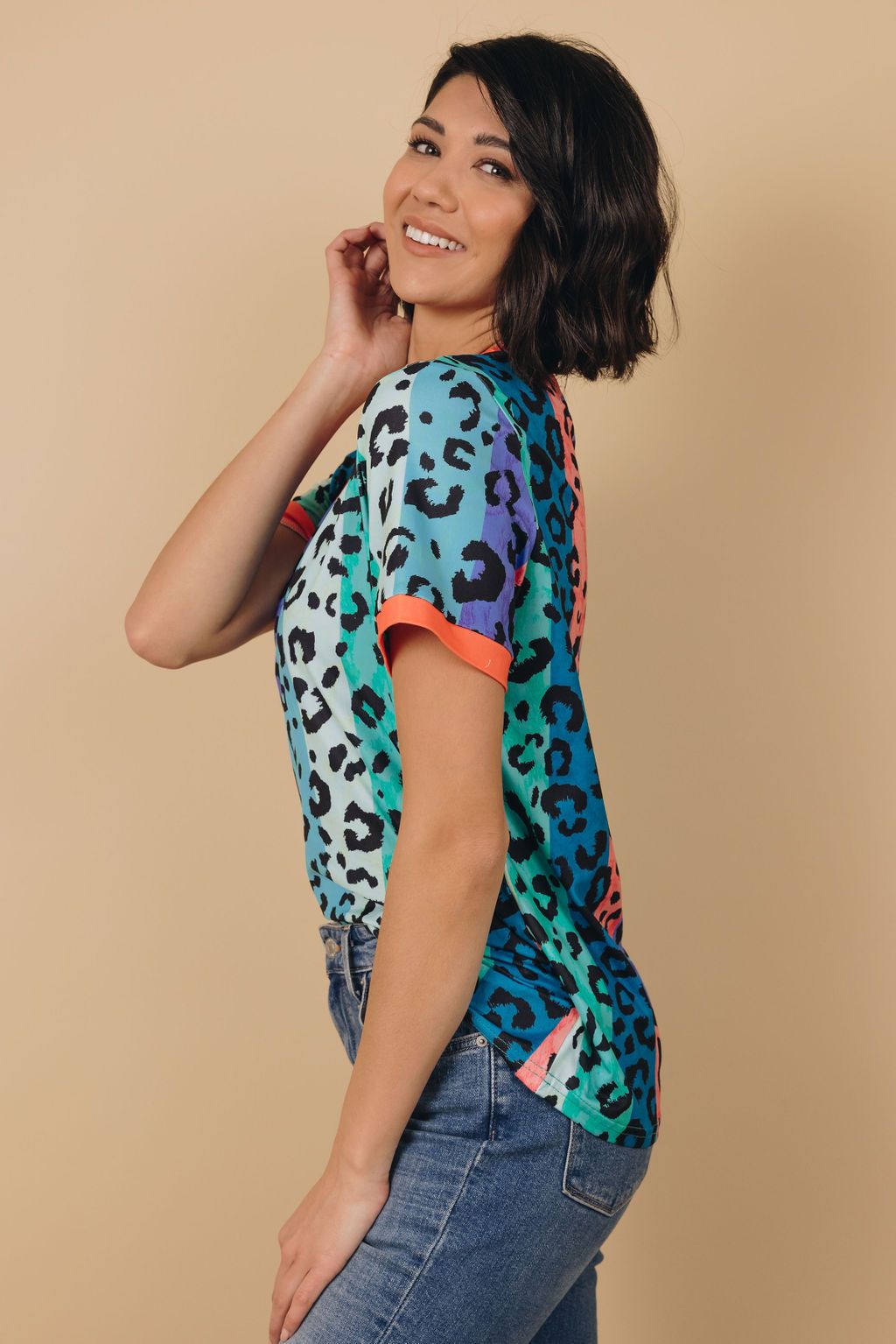 Intervals Leopard Top