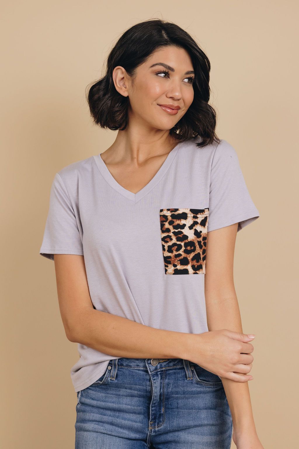 Kendy Printed Pocket T Shirt