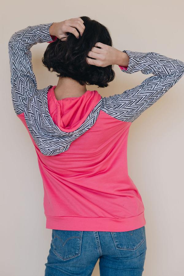 Boston Double Hooded Sweatshirt