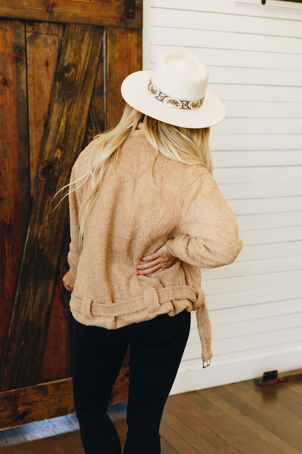 Soft Spoken Sherpa Pocket Jacket