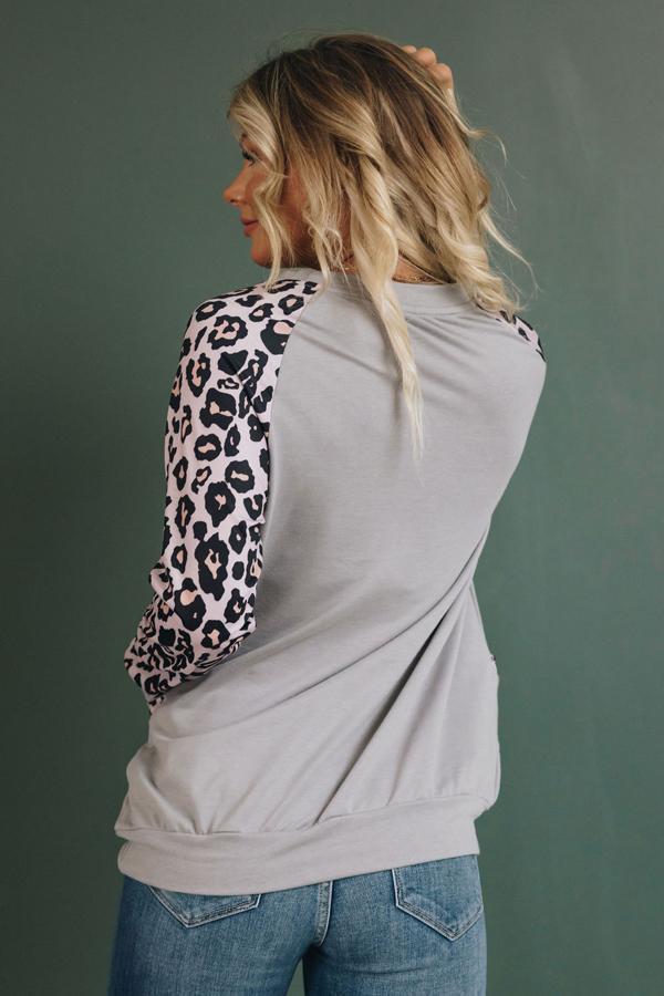Diana Leopard Sweatshirt