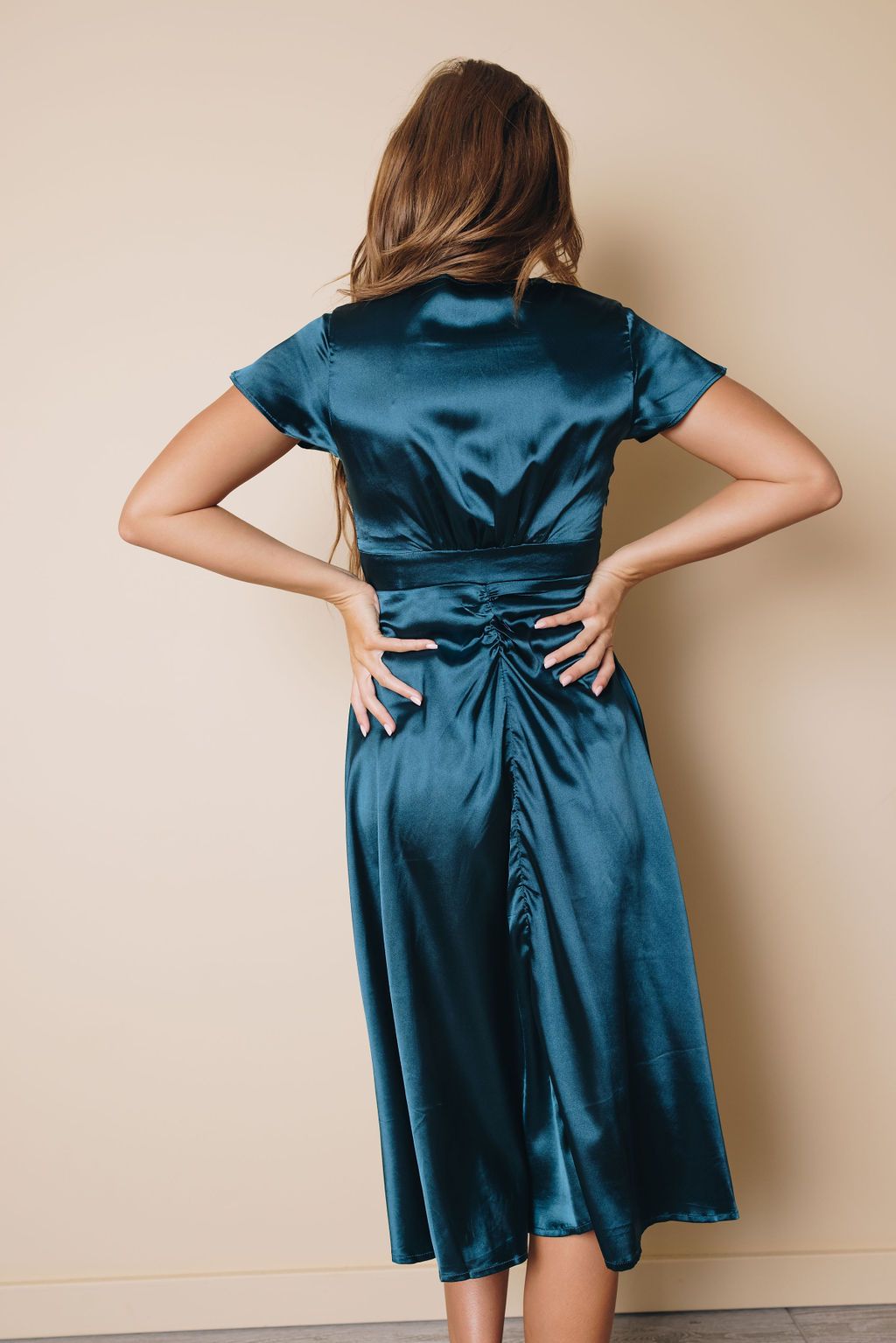 Elena Flare Midi Dress