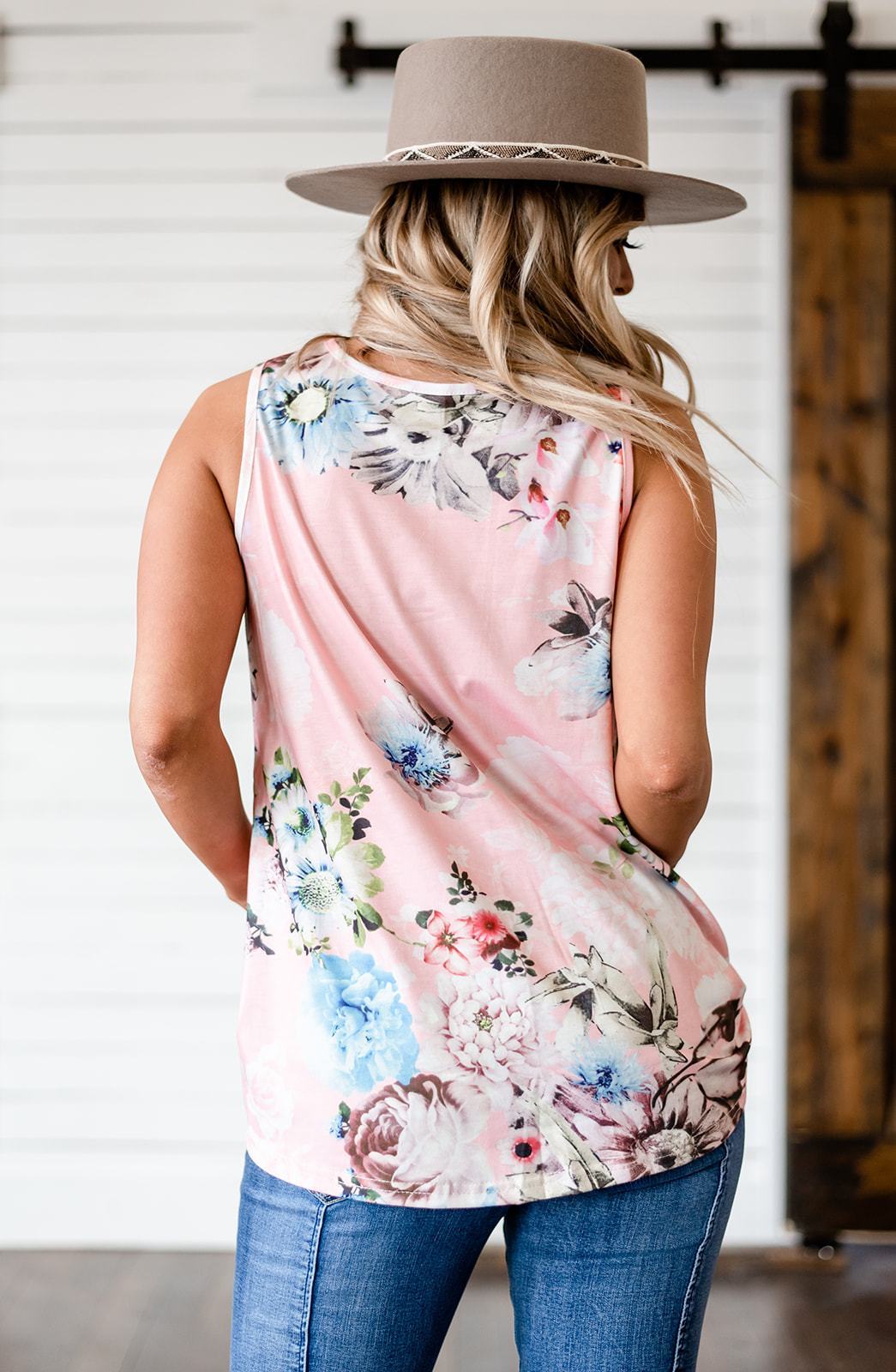 Elliot Mock Floral Top