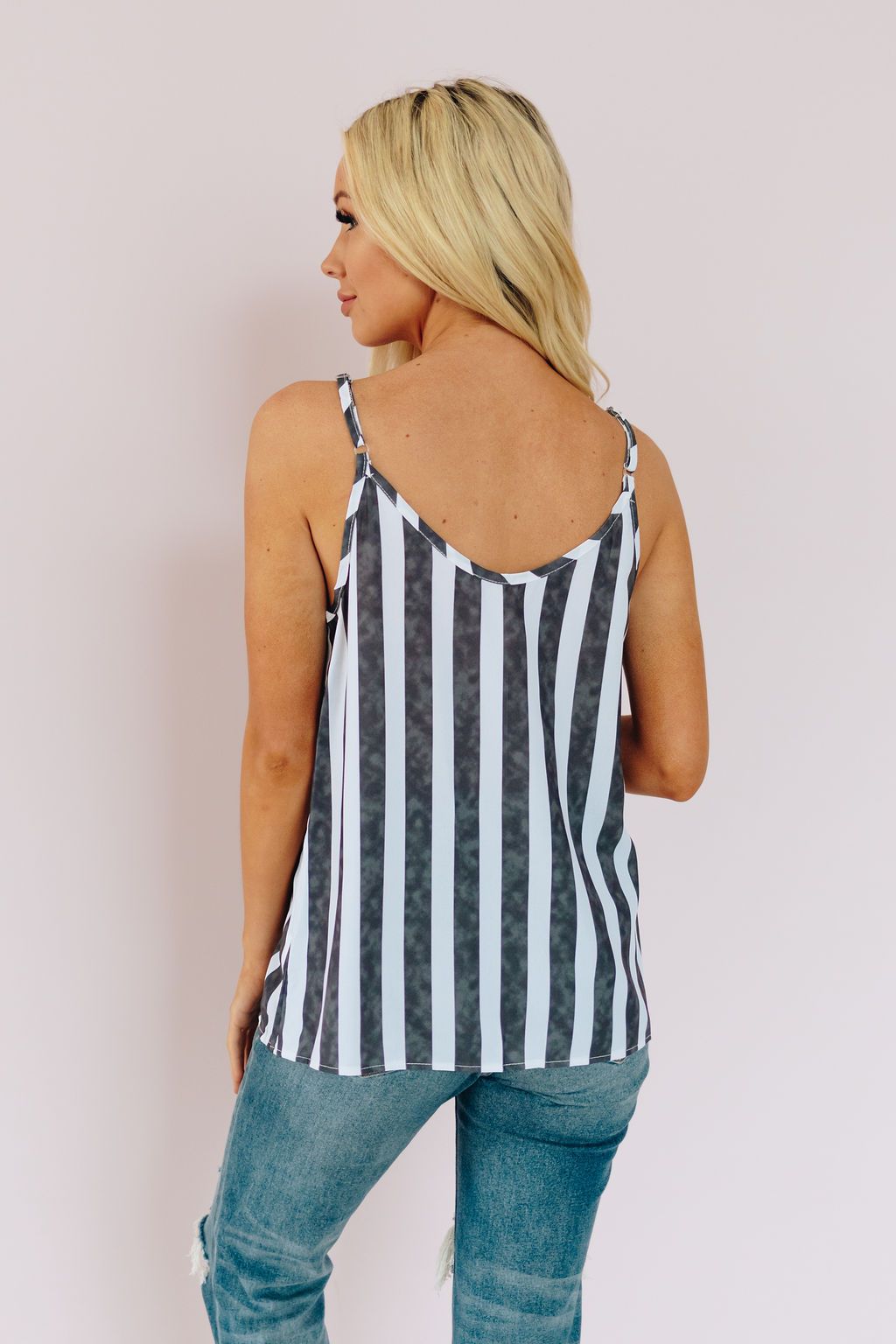 Woods Cross Striped Tank