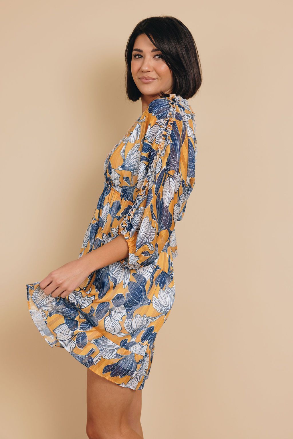 Embark Babydoll Mini Dress