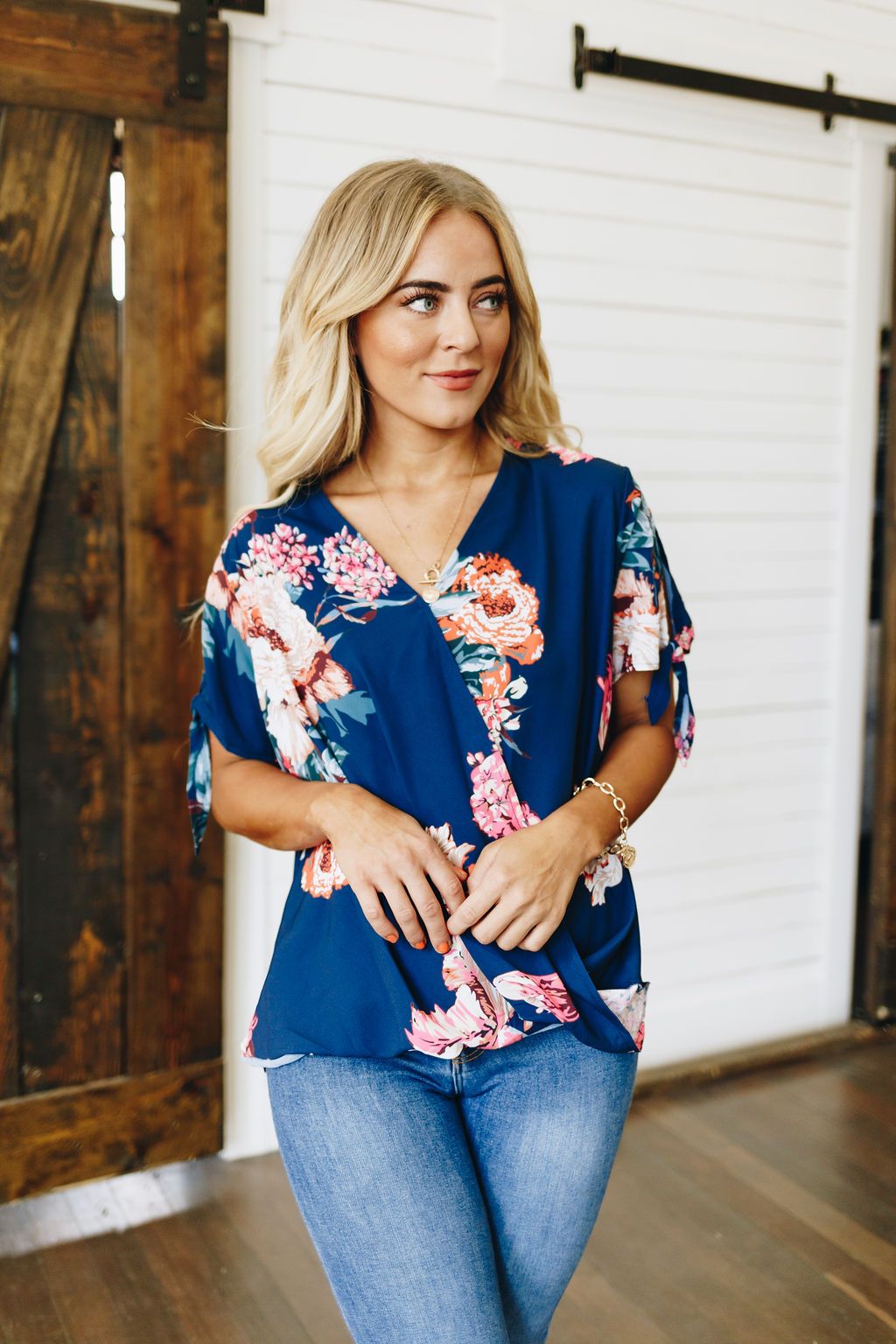 Stay With Me Tie Detail Top