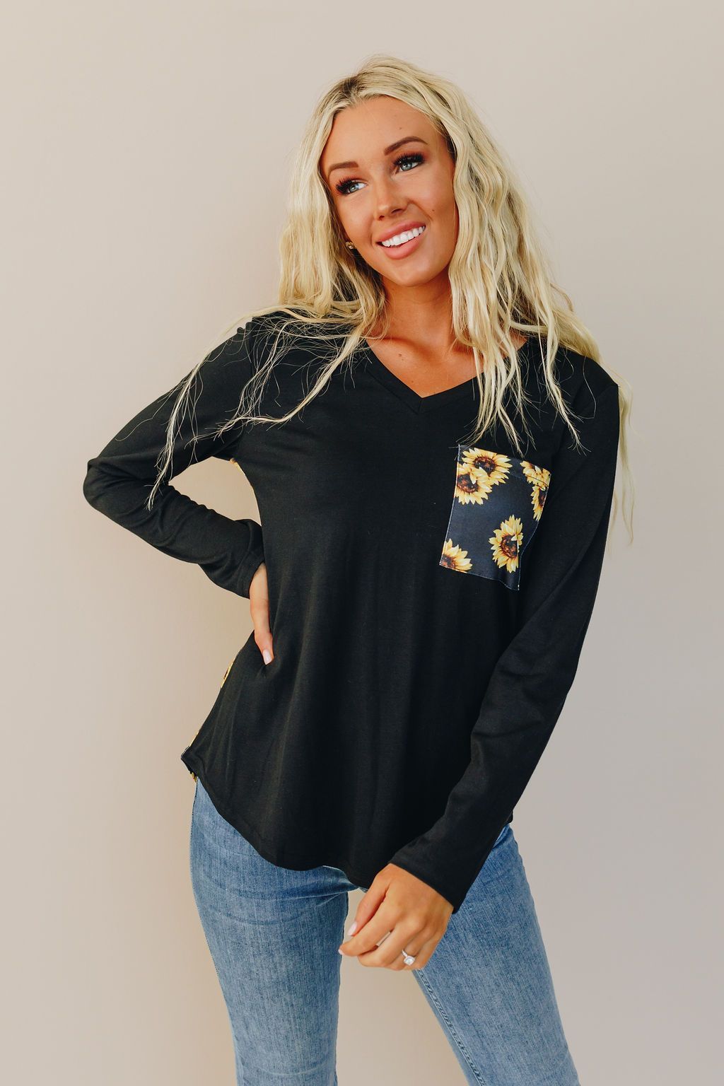 Check your Pocket Long Sleeve Tee