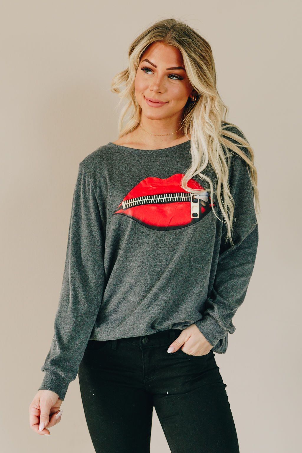 My Lips Are Sealed Sweatshirt