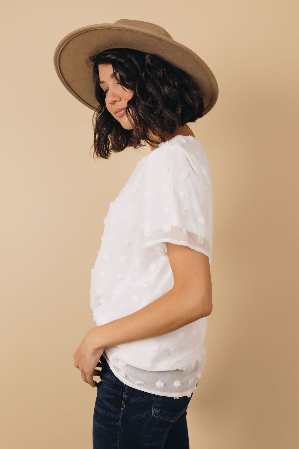 Endless Love Swiss Dot Top