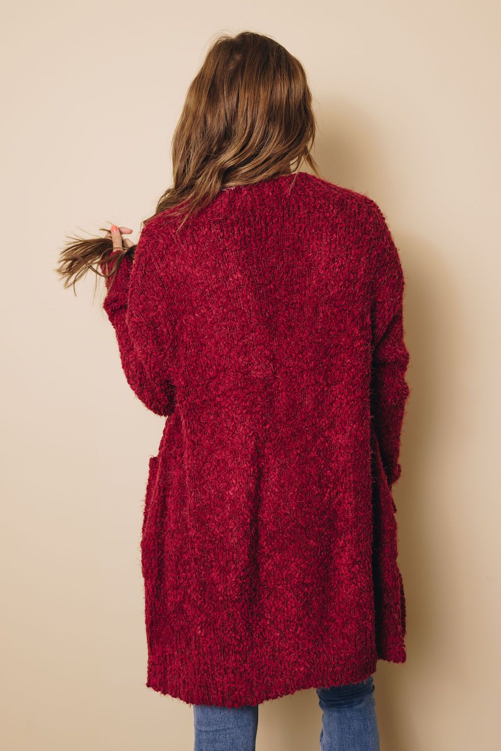 Cartlon Fuzzy Knit Cardigan