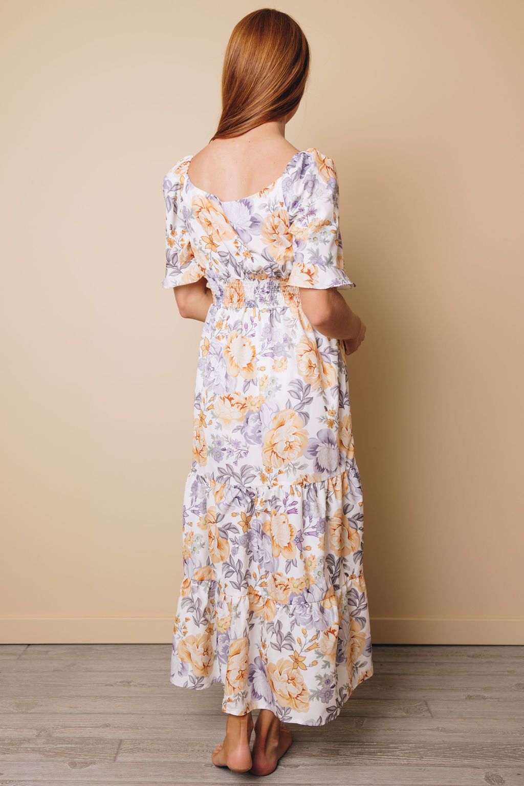 Summer Fever Floral Maxi Dress with Split