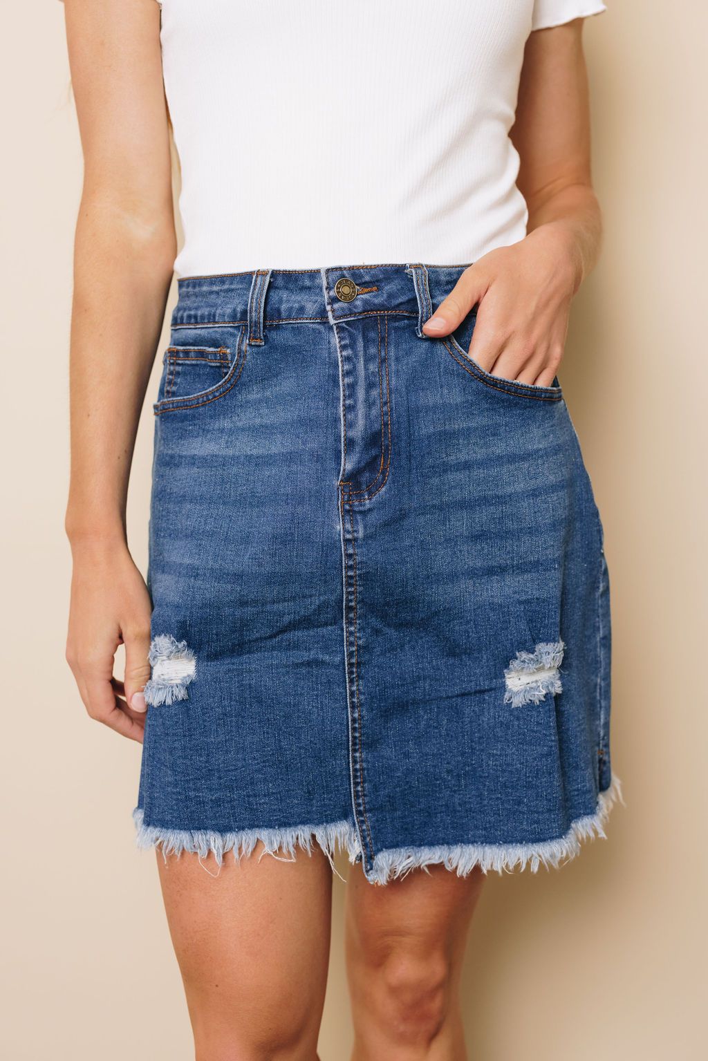 Jennie Denim Skirt
