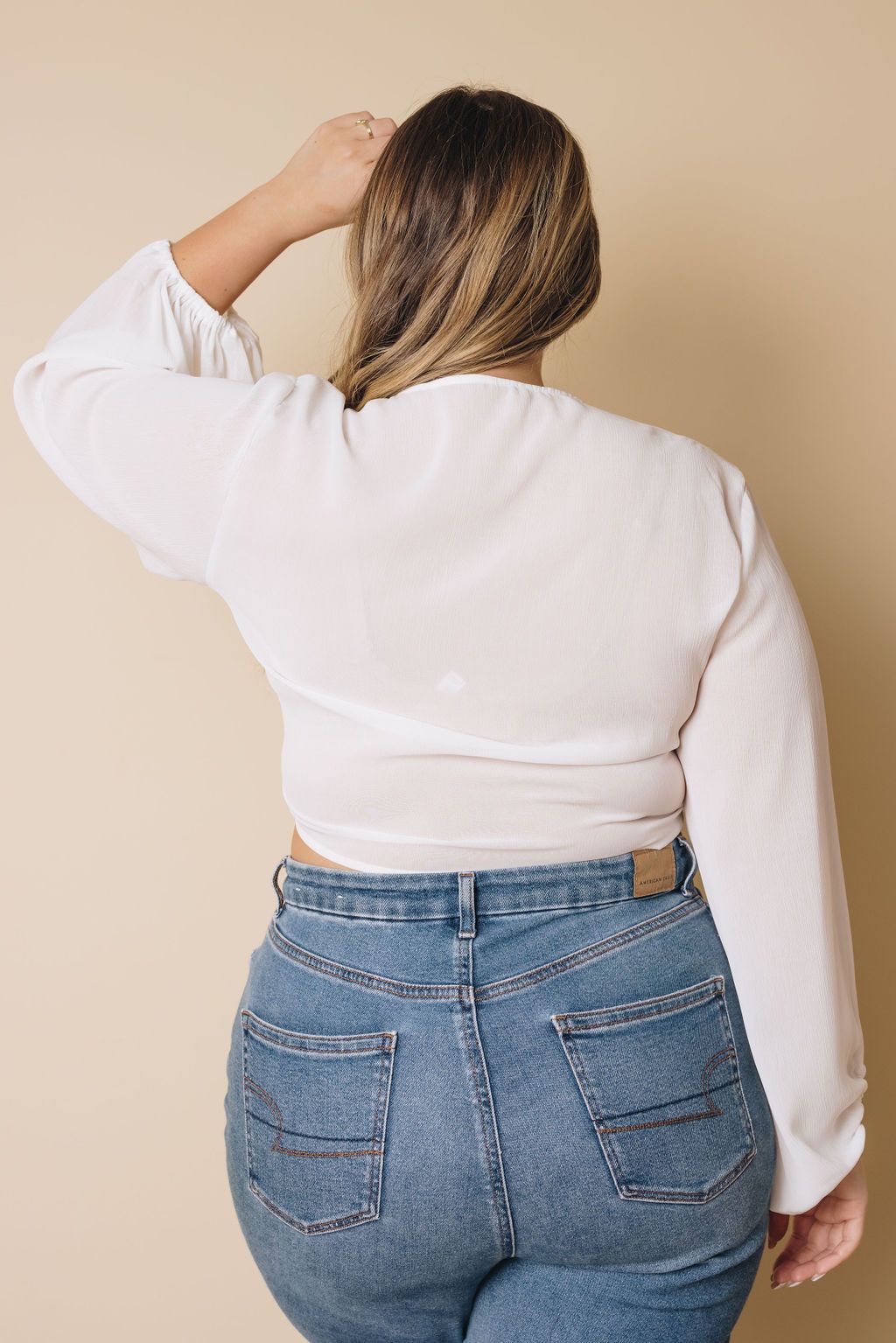 Plus Size - Gaines Wrap Top