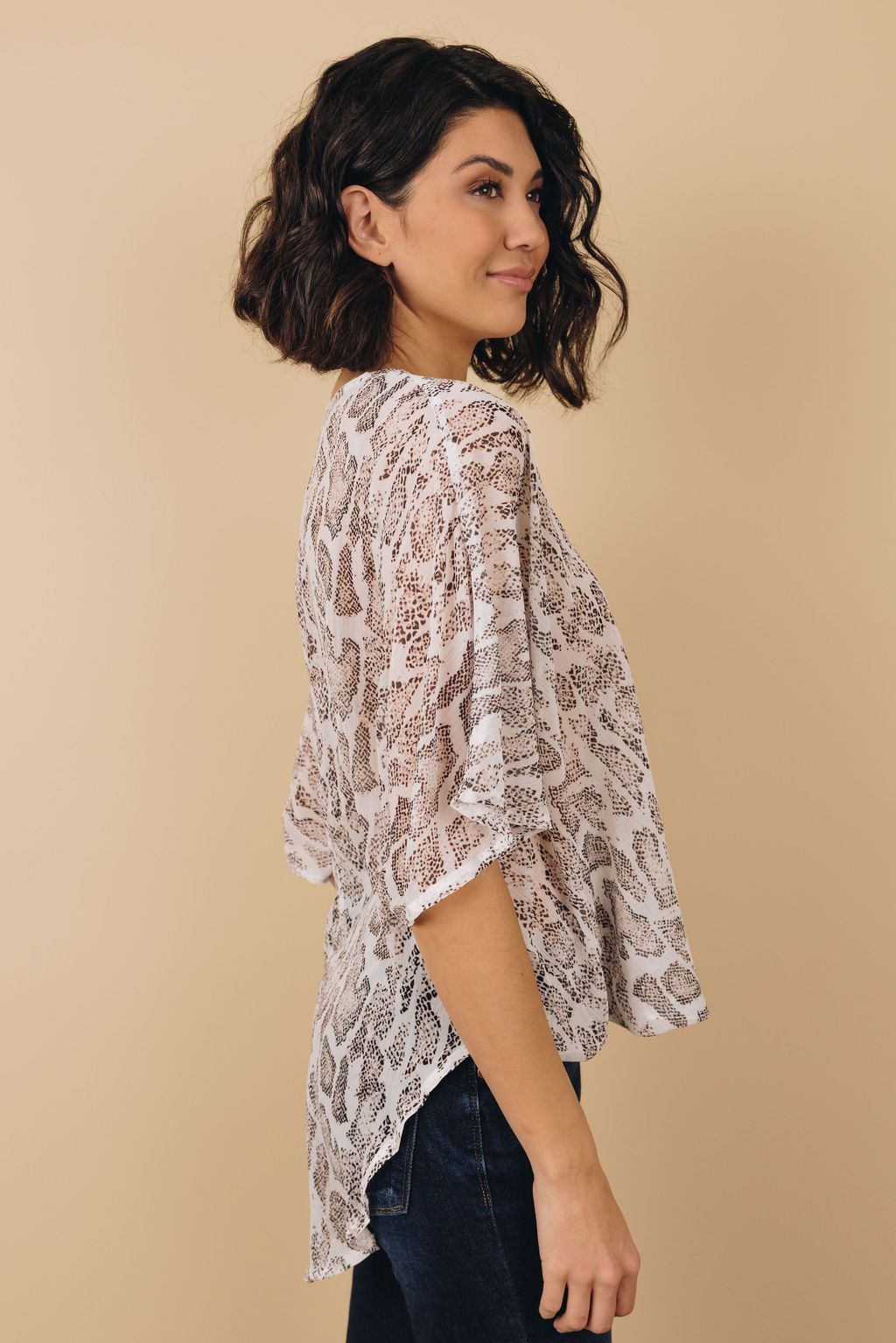 Staying Wild Leopard Blouse