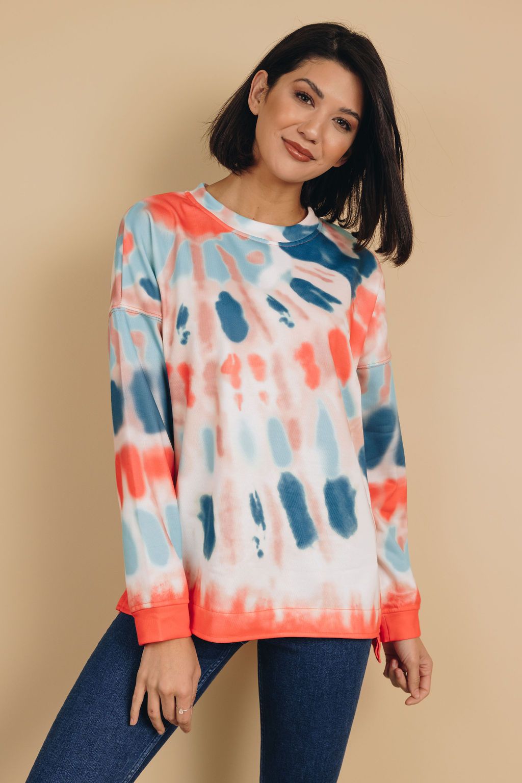 Not Your Boyfriend's Tie Dye Sweatshirt