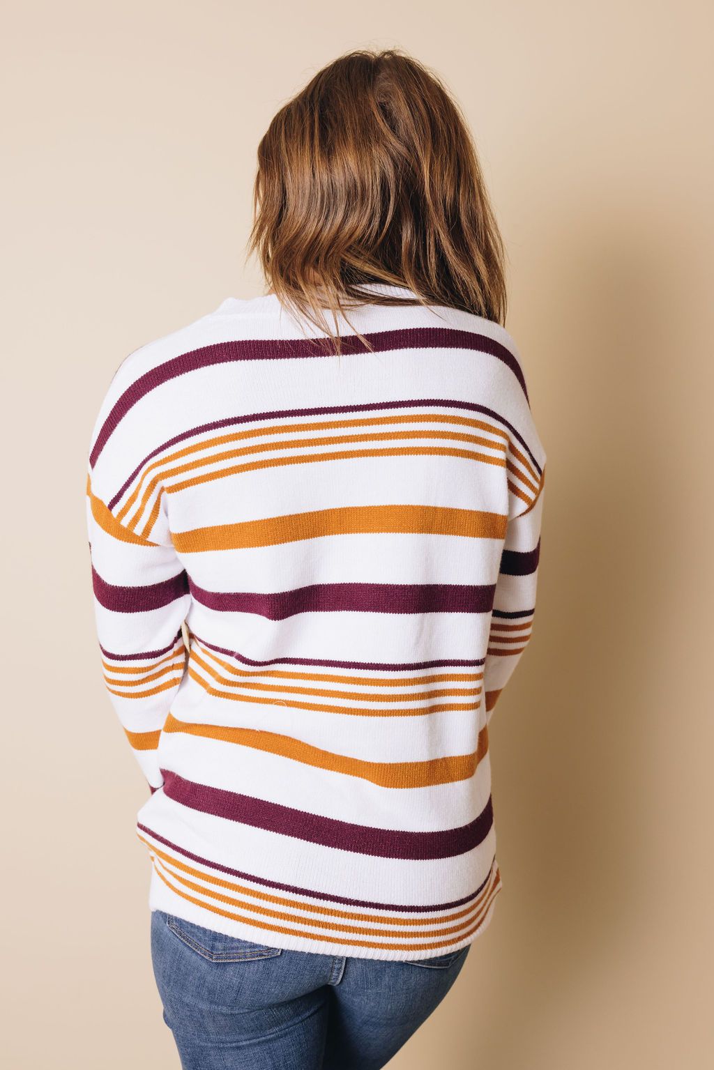 Alba Striped Sweate