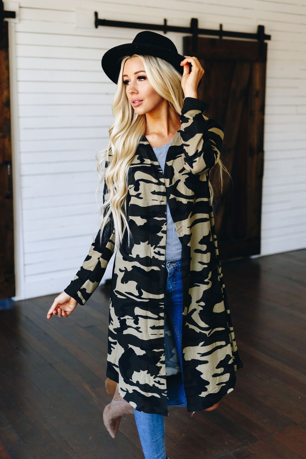 Girls Gone Wild Patterned Cardigan