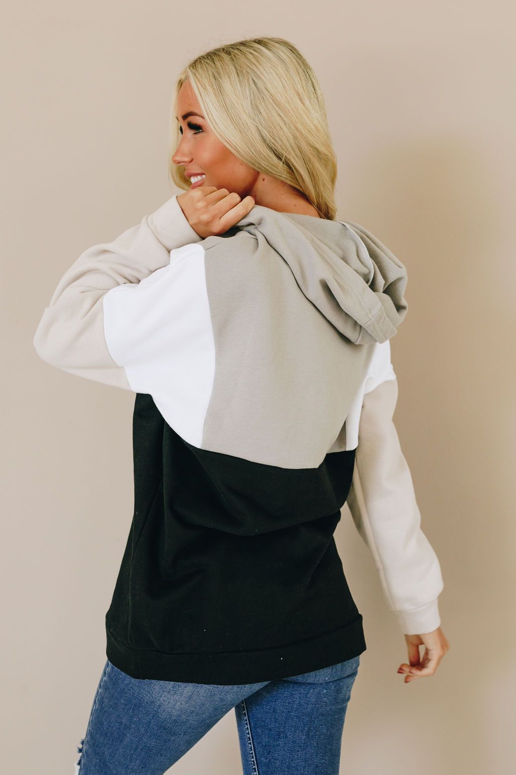 Block Out the Haters Half Zip Jacket