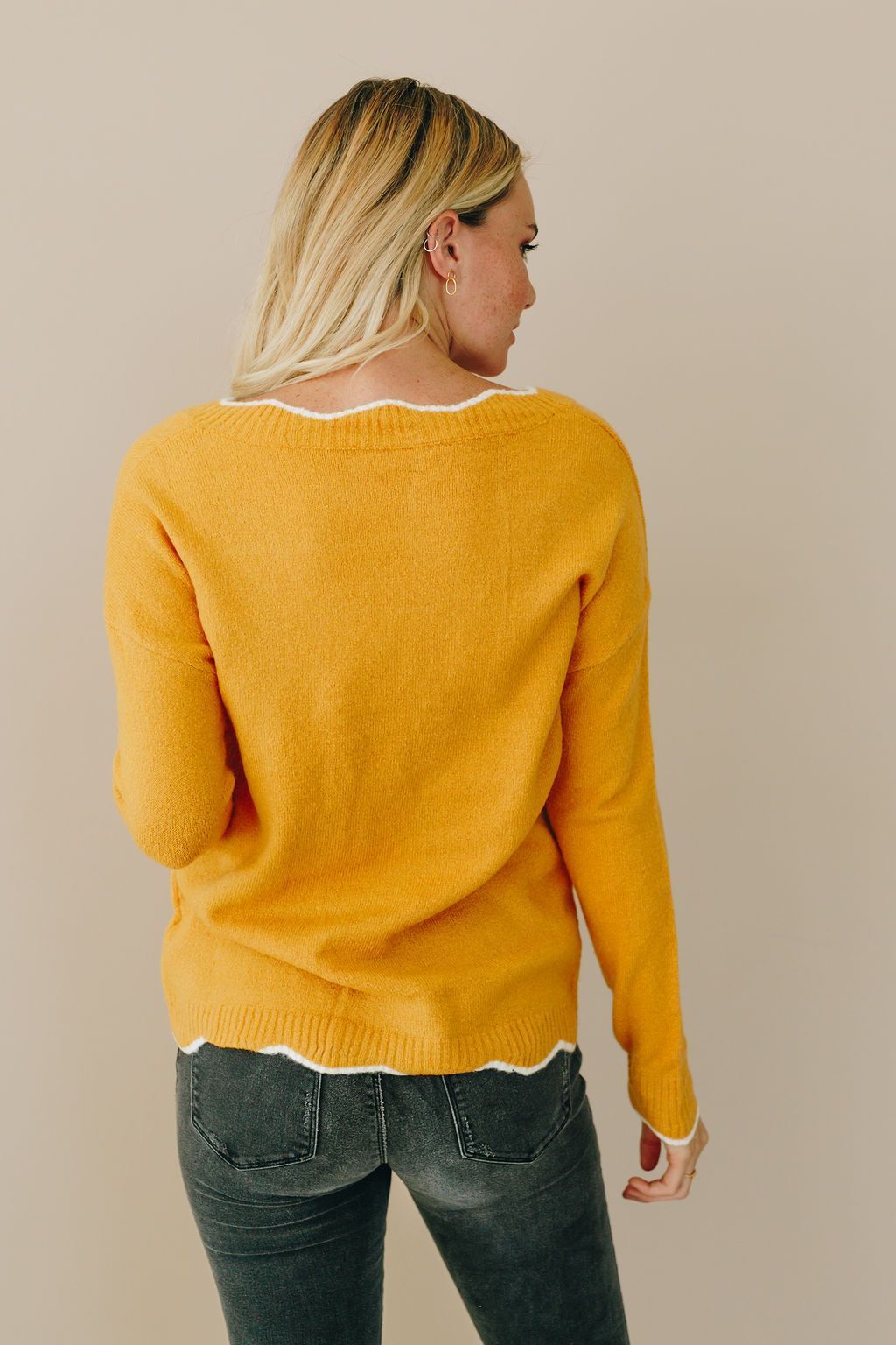 Salty Sea Scallop Sweater