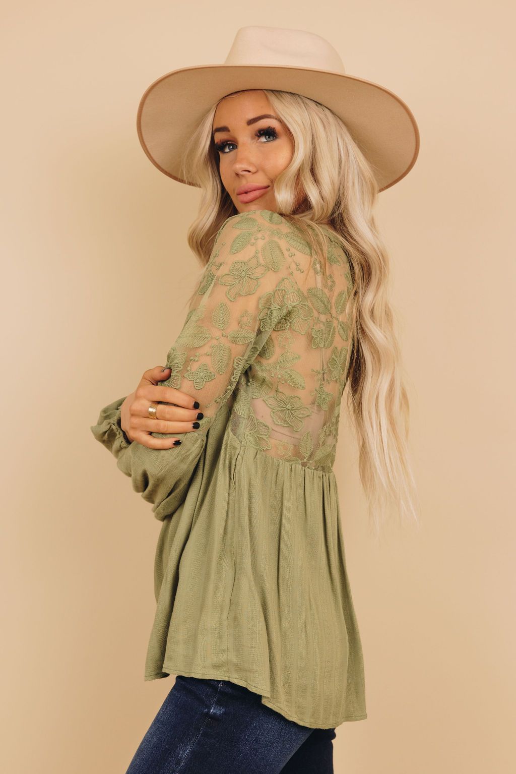 All My Love Lace Blouse