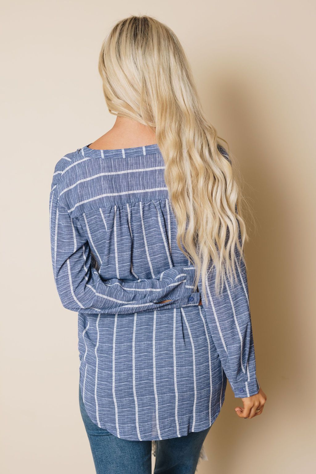 Cobain Striped Long Sleeve Top