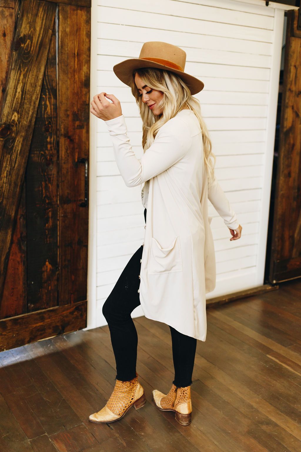 Easy Living High Low Ribbed Cardigan