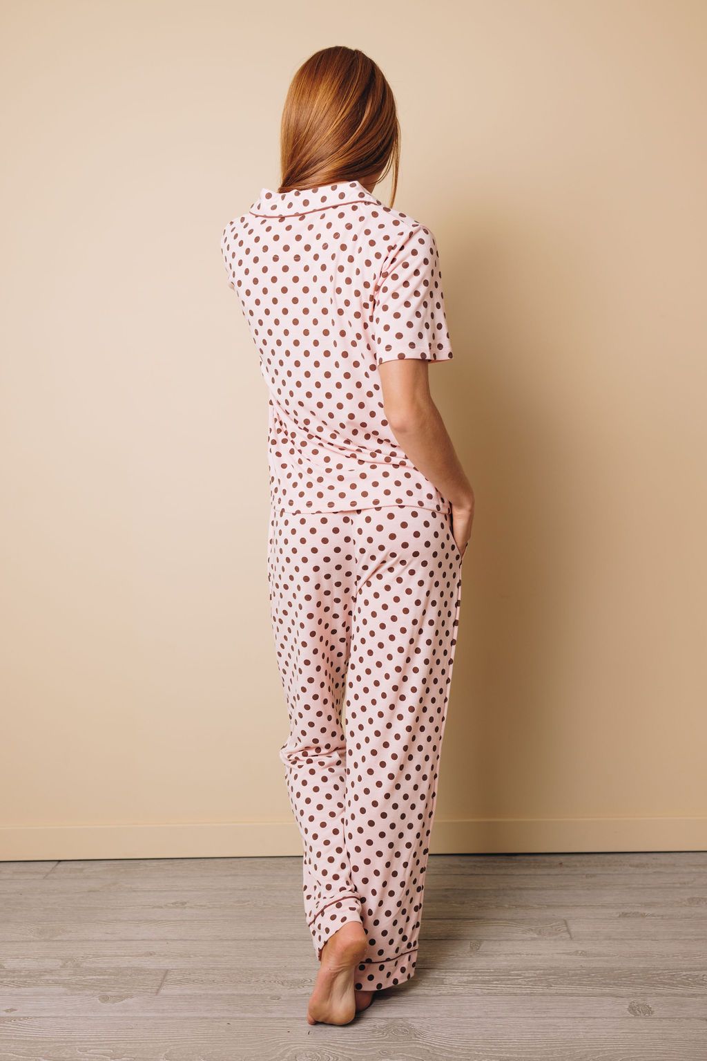 Glinda Dotted Pajamas Set
