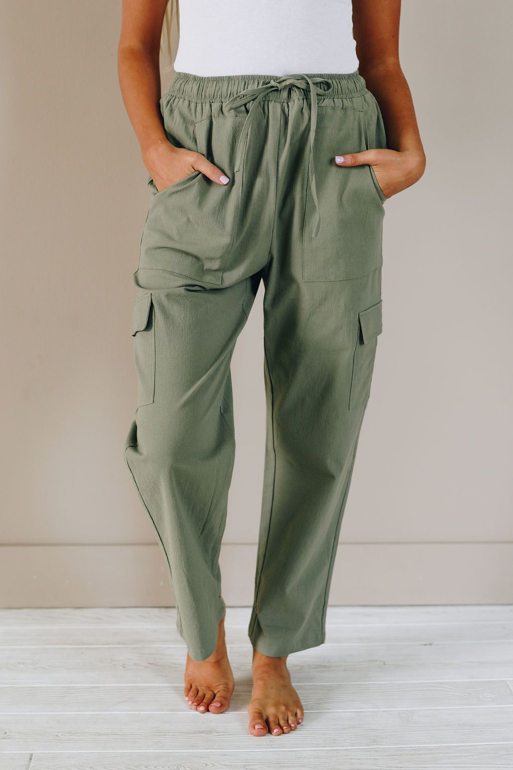 Johnny Linen Cargo Pants
