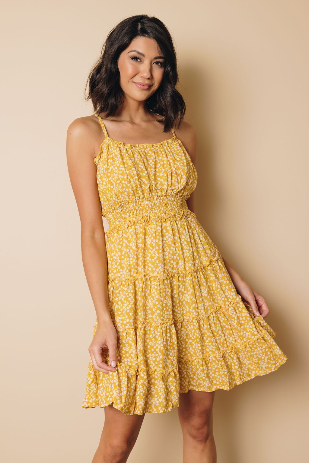 Kayson Ruffle Floral Dress