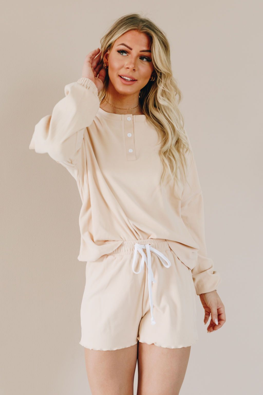 Cloudy Skies Lounge Wear Set