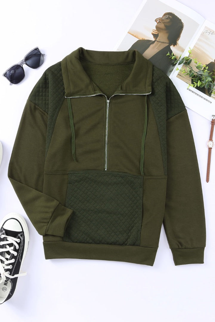 Geraldo Quilted Sweatshirt