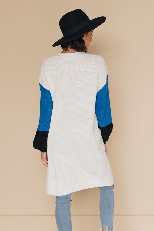 Mia Colorblock Cardigan