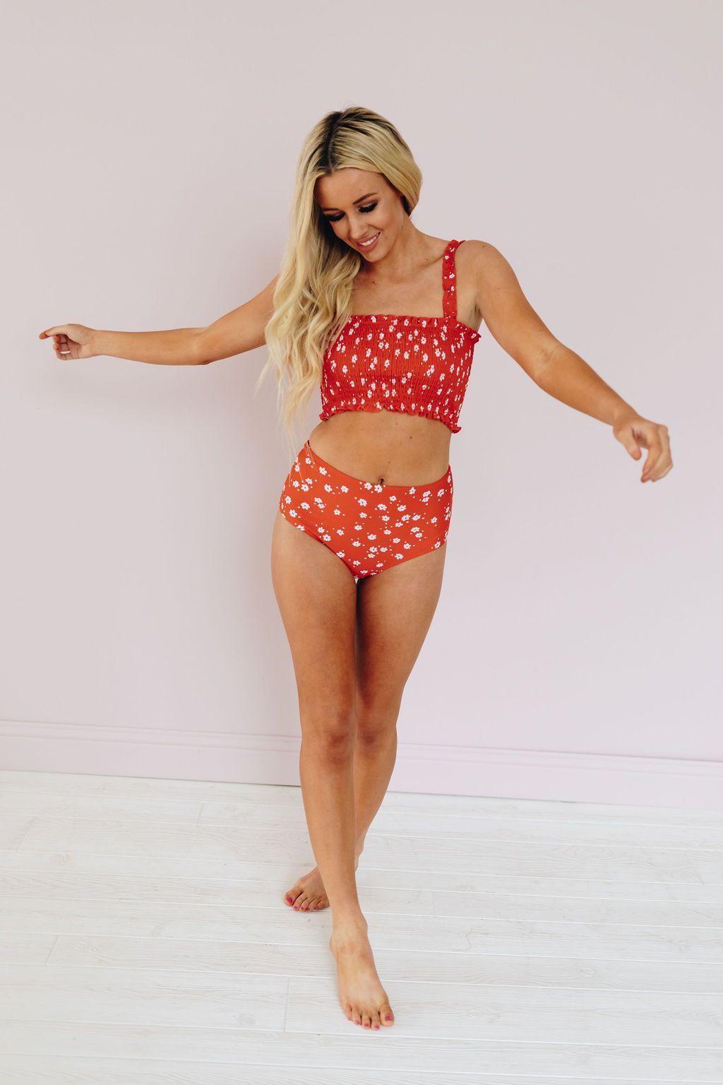 Heart & Soul Floral Swimsuit