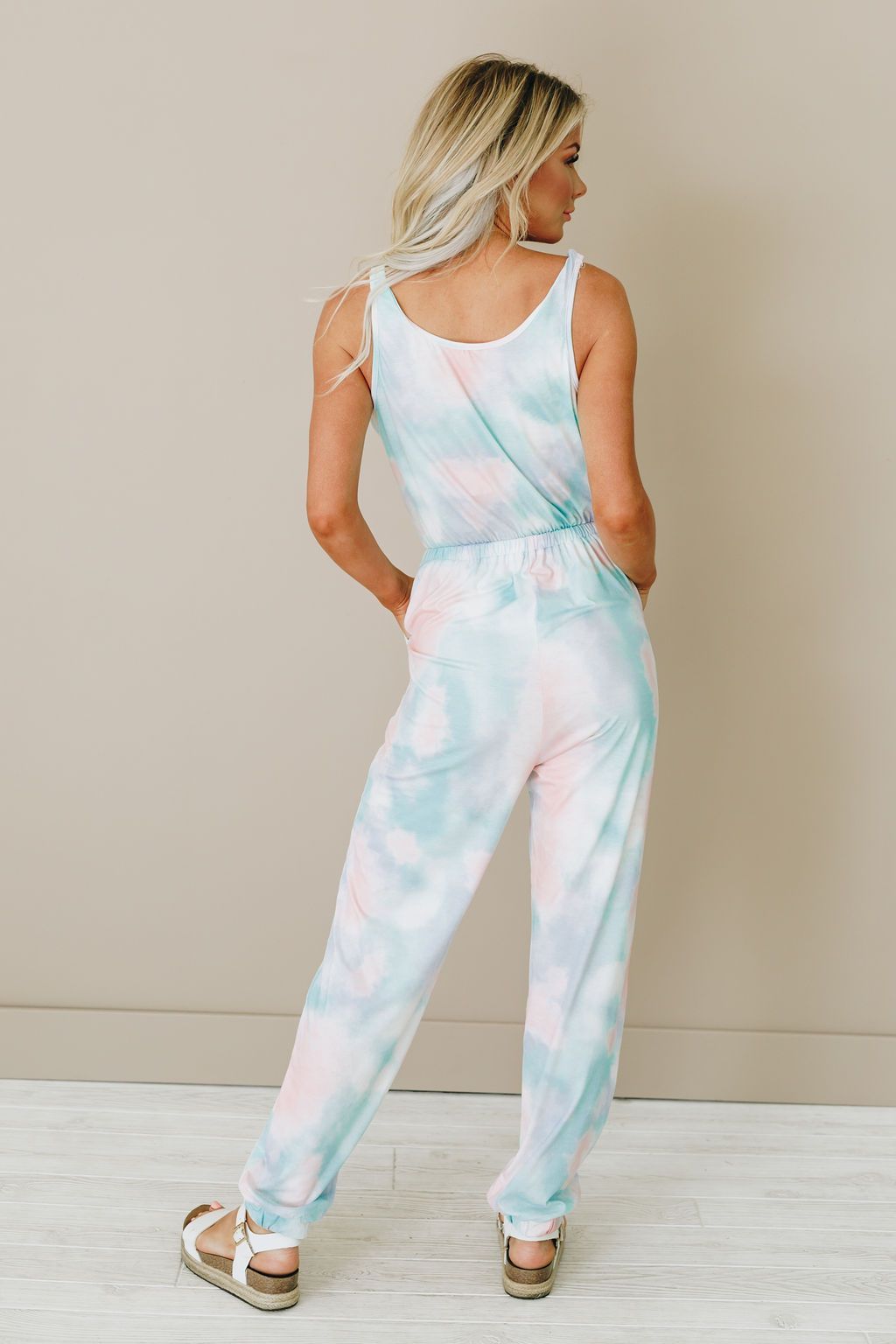 Break Free Tie Dye Jumpsuit