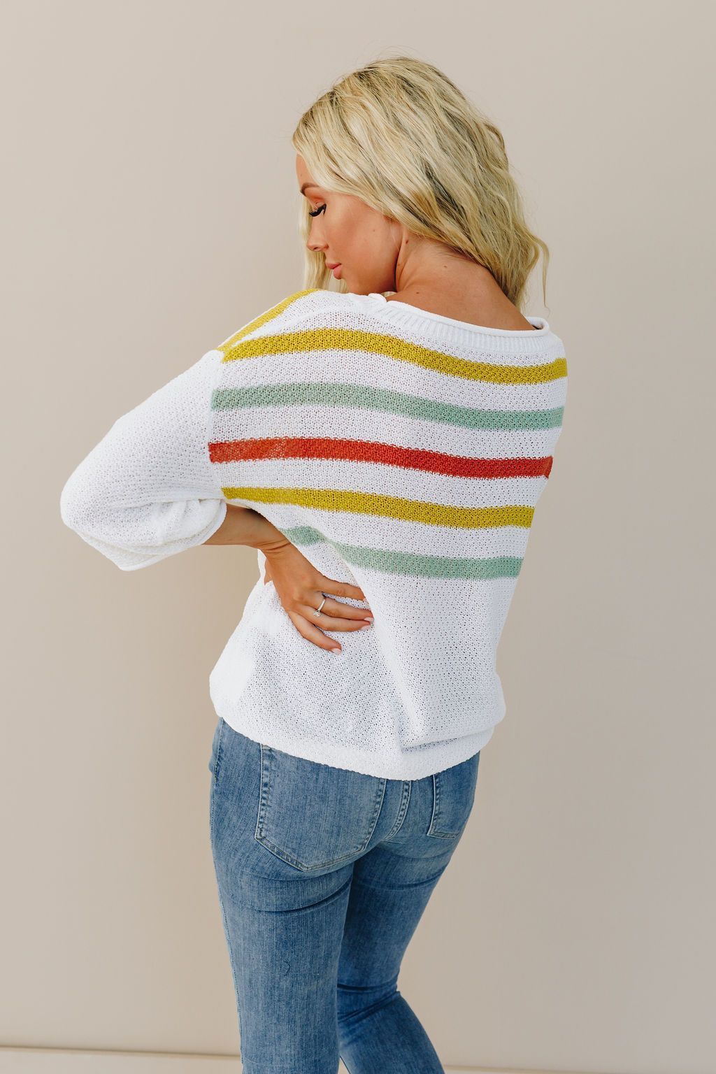 Stripes For Days Lightweight Sweater