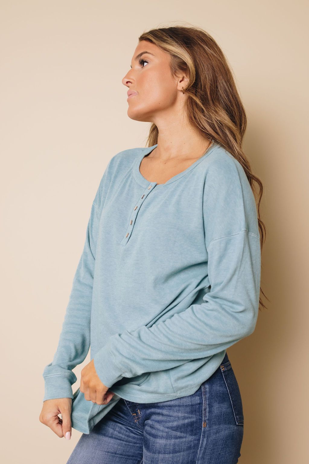 Dorian Button Long Sleeve