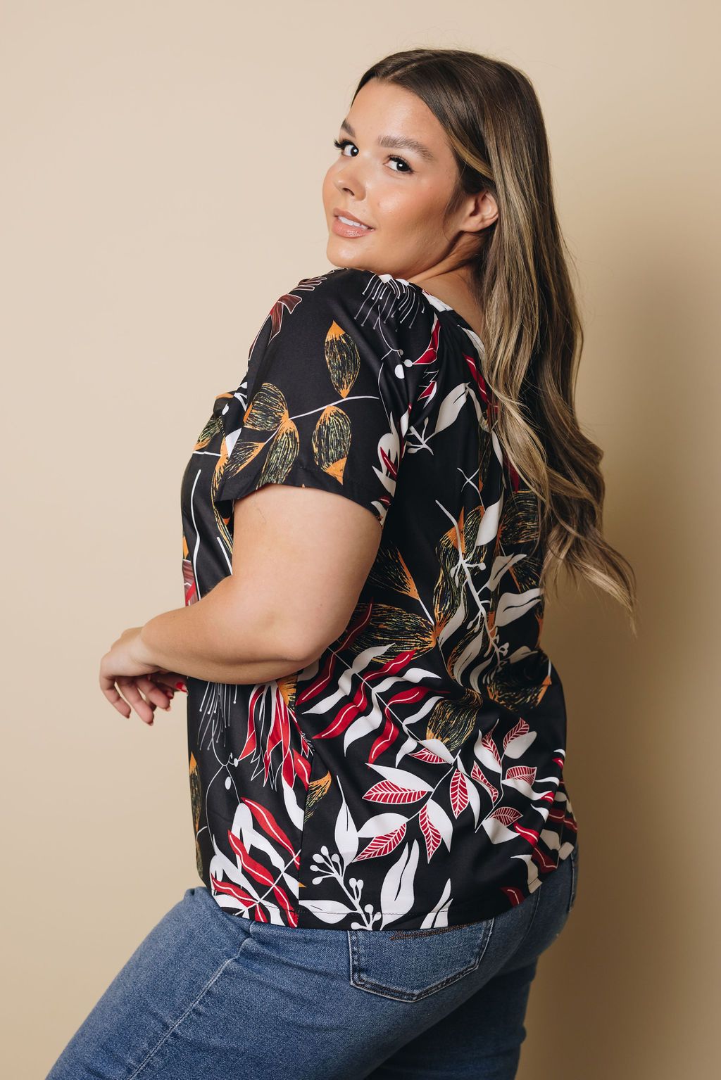 Plus Size - Connie Tie Top