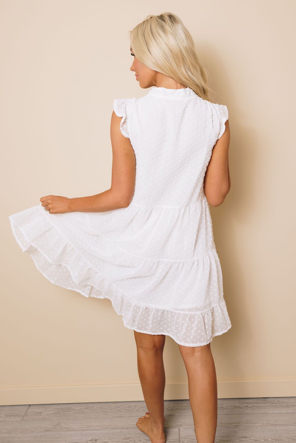 Esme Tiered Babydoll Mini Dress
