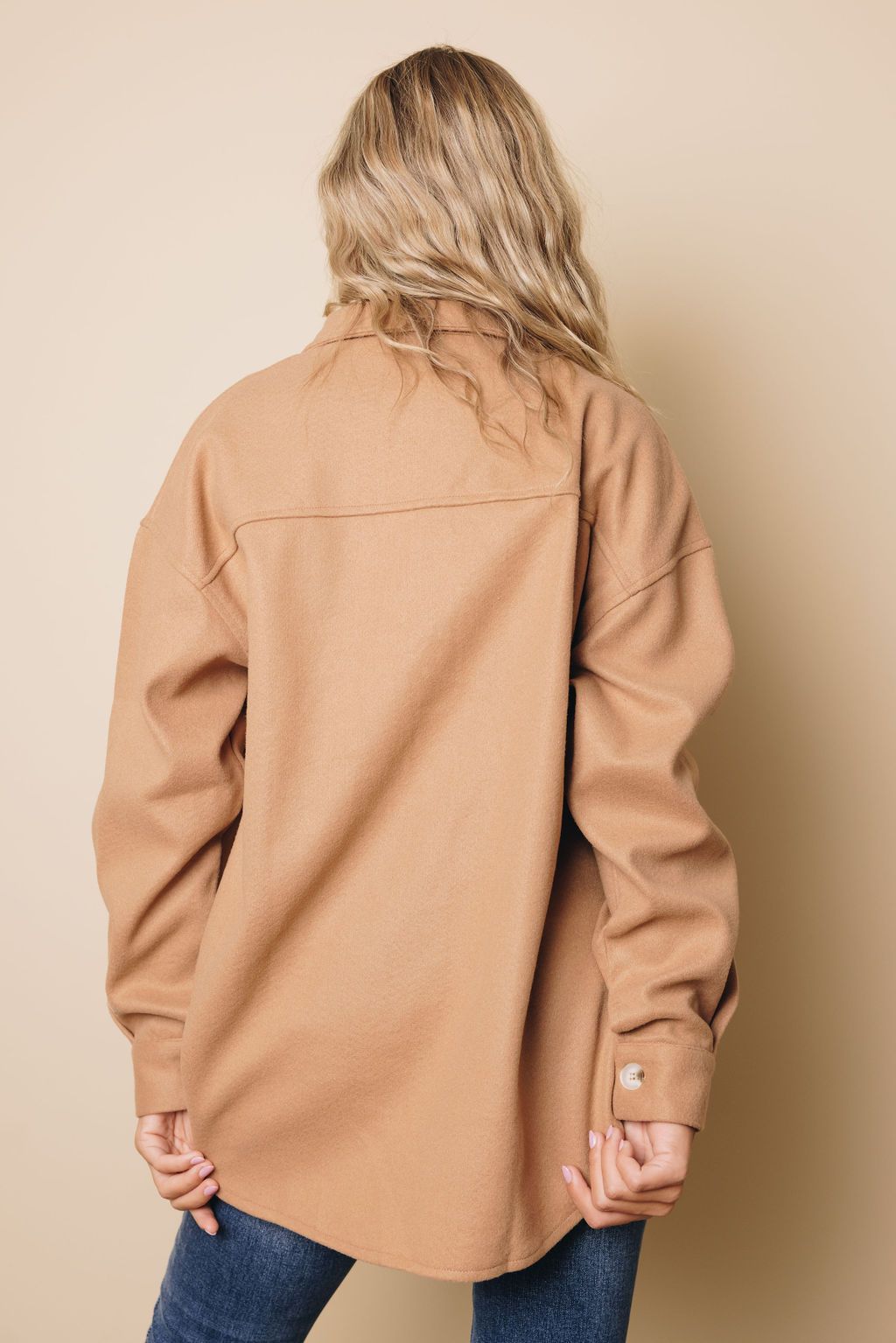 Cecile High Low Hem Coat